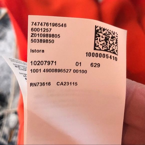 BOSS Hugo Boss Istora Fine Stretch Silk Shell Top in Dark Marigold Orange sz 10 - Picture 11 of 14